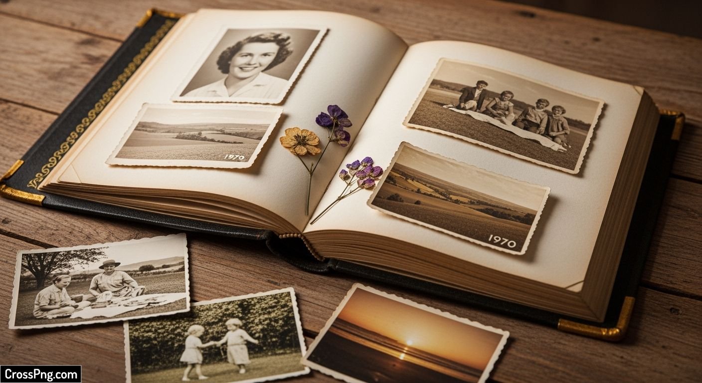 Album photo background image