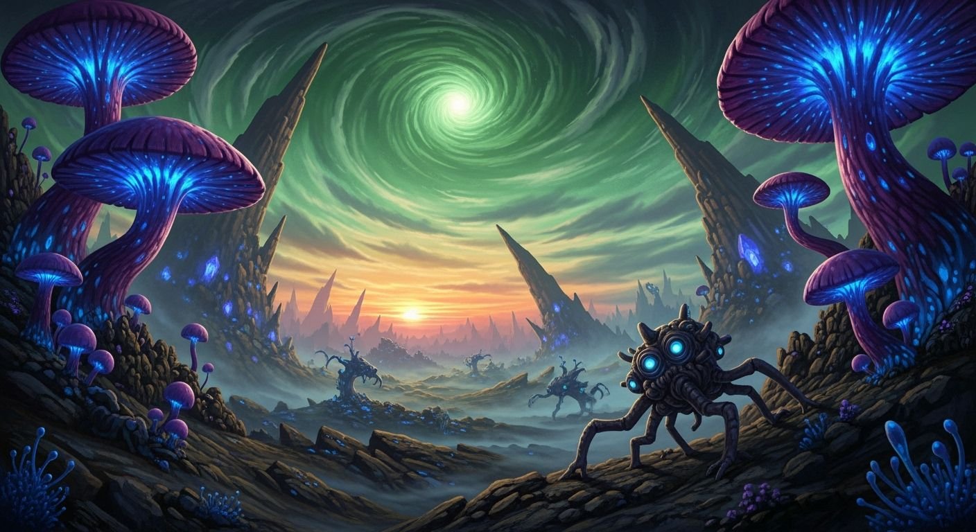 Alien background image 3