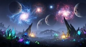 Alien background image