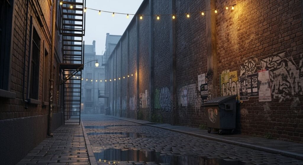 Alleyway background image