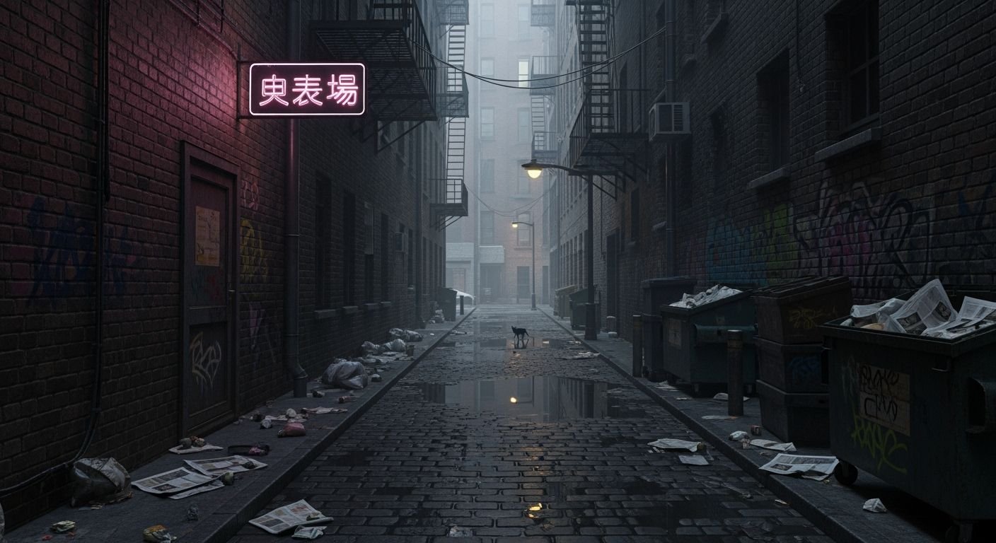 Alleyway background image 4