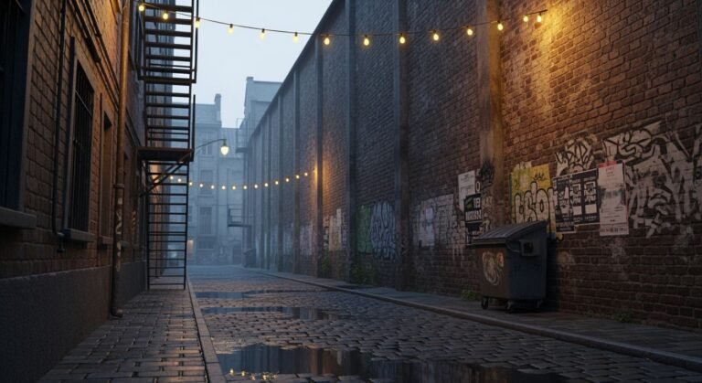 Alleyway background image
