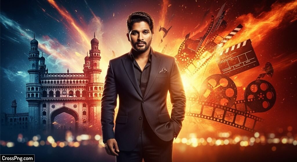 Allu arjun background image