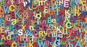 Alphabet background image 2