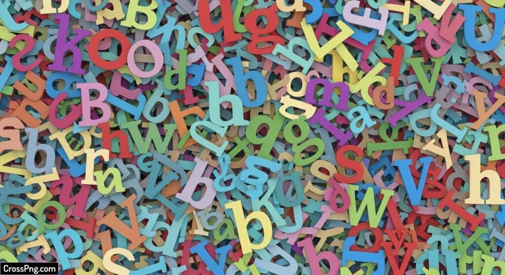 Alphabet background image 3