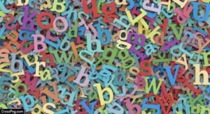 Alphabet background image 3