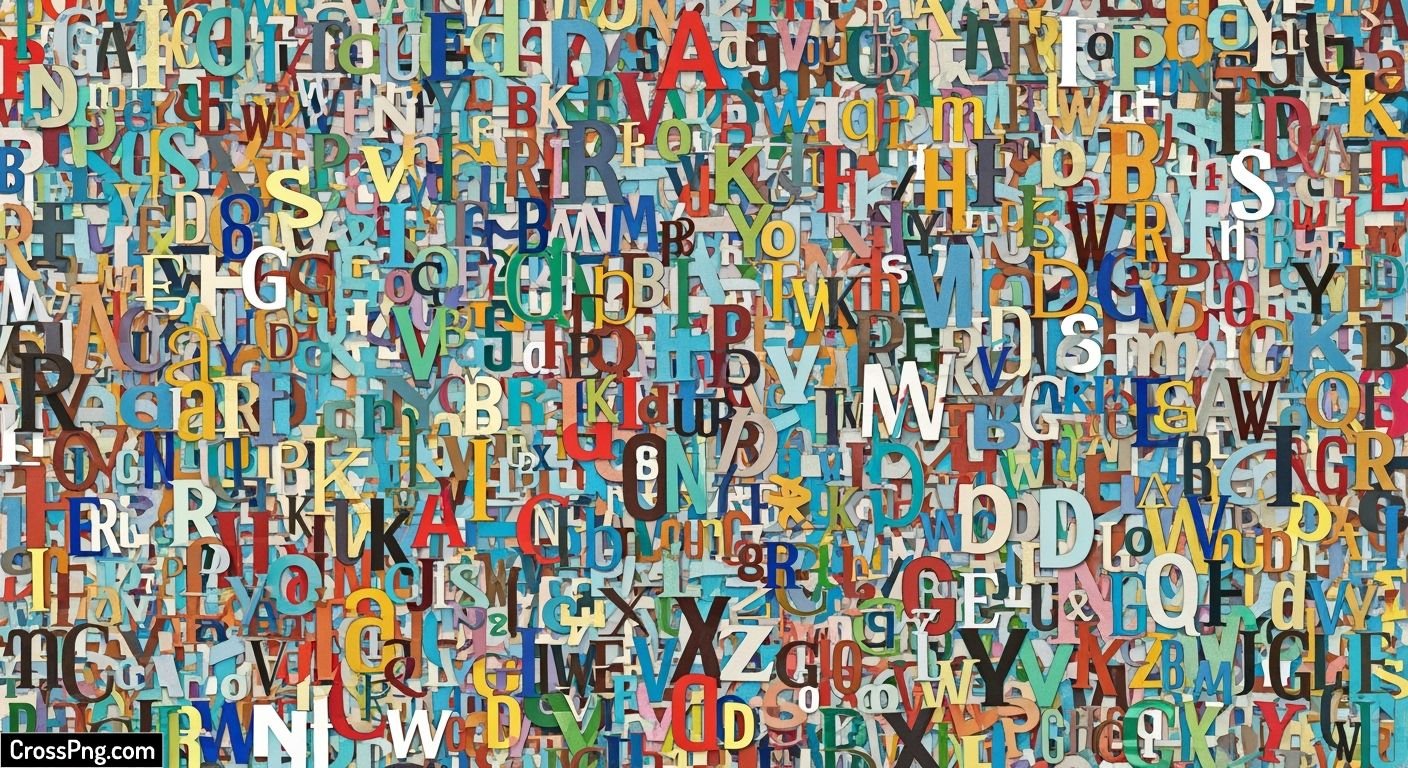 Alphabet background image
