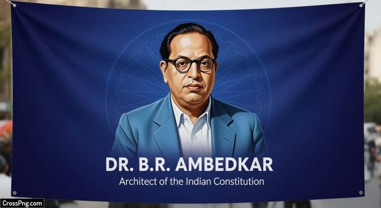 Ambedkar banner background image