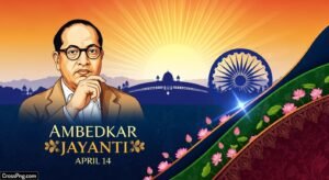 Ambedkar jayanti banner background image 5