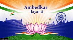 Ambedkar jayanti banner background image 7