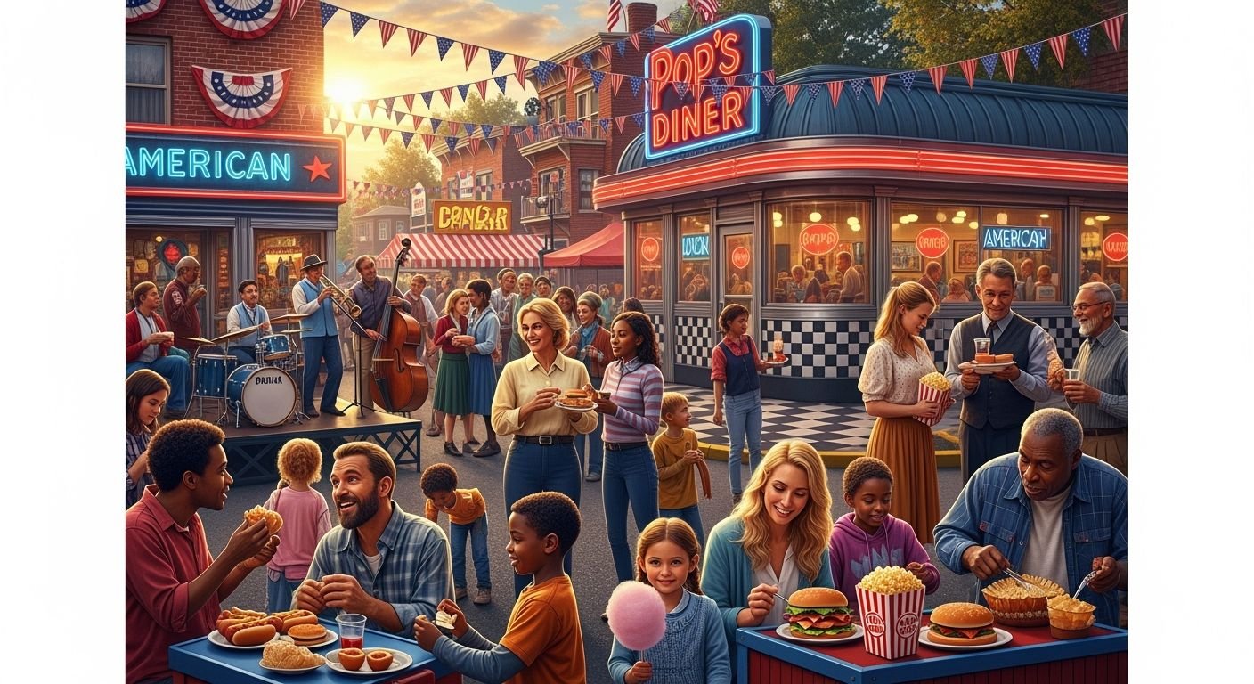 American background image 4