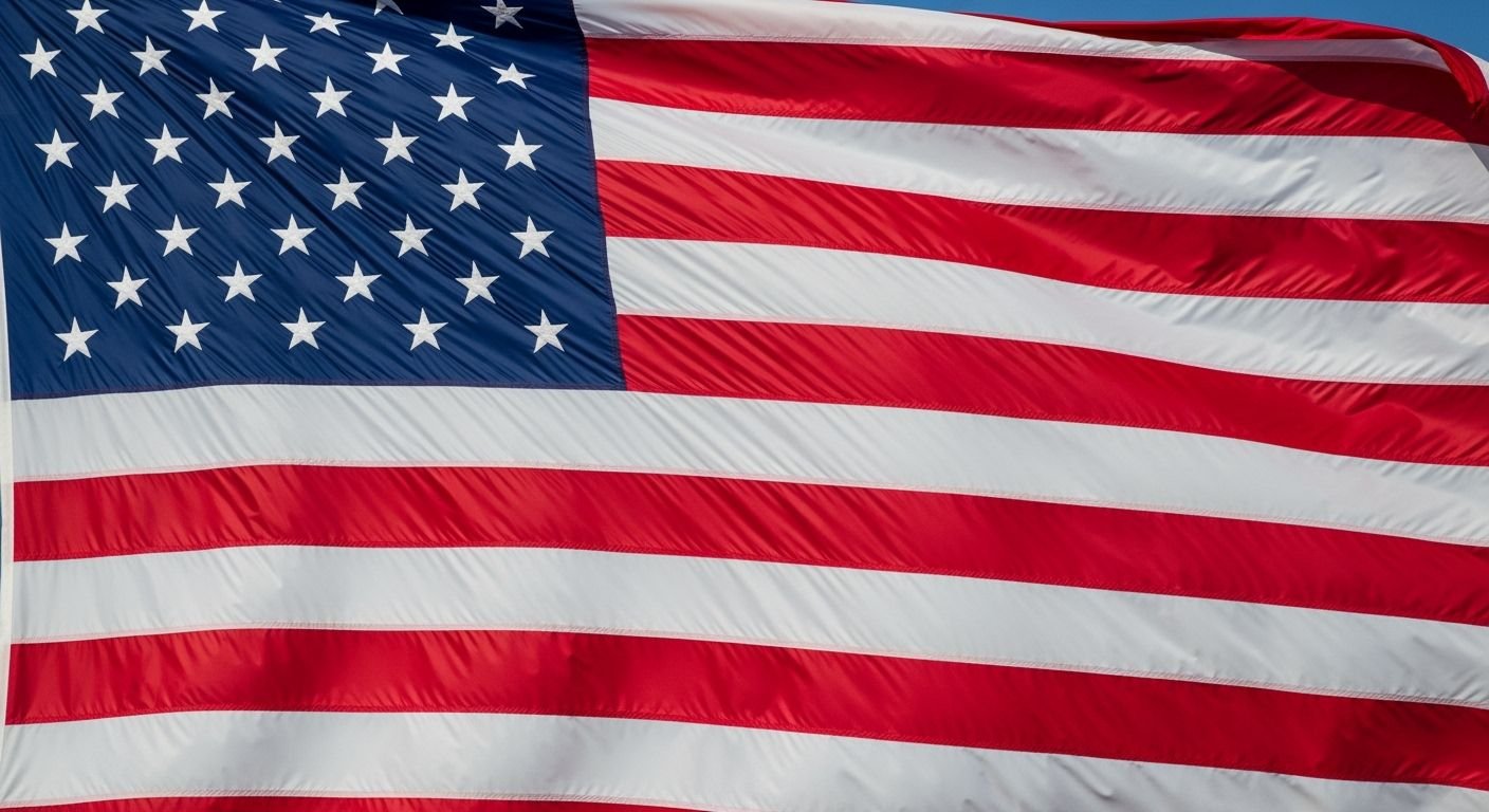 American flag background image 8
