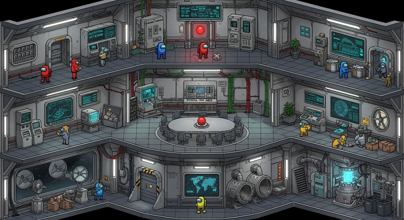 Among us background image 5