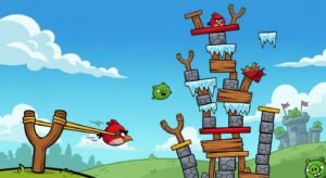 Angry birds background image 2