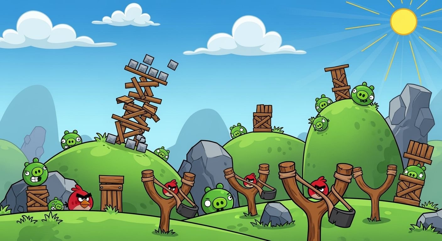 Angry birds background image 3