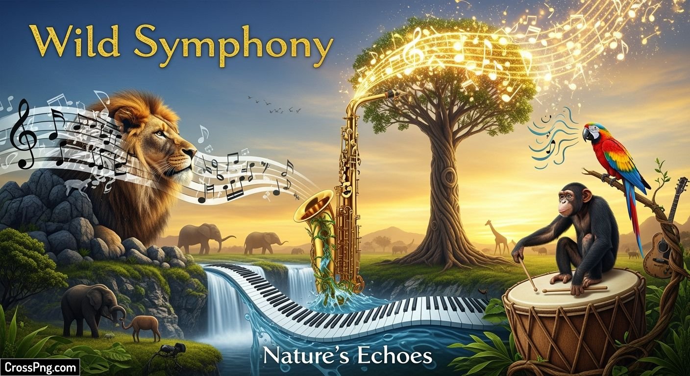 Animal background music image