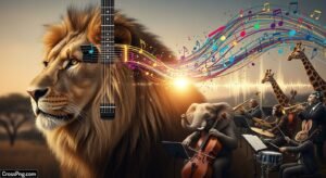 Animal background music image