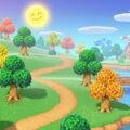 Animal crossing background