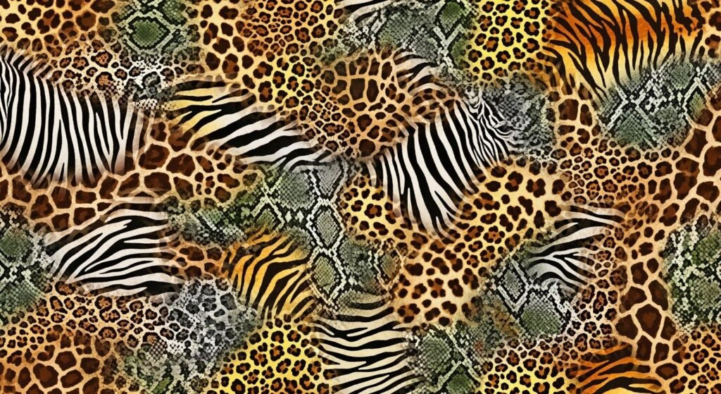 Animal print background image 3