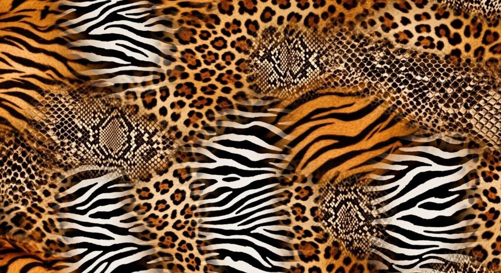 Animal print background image 4