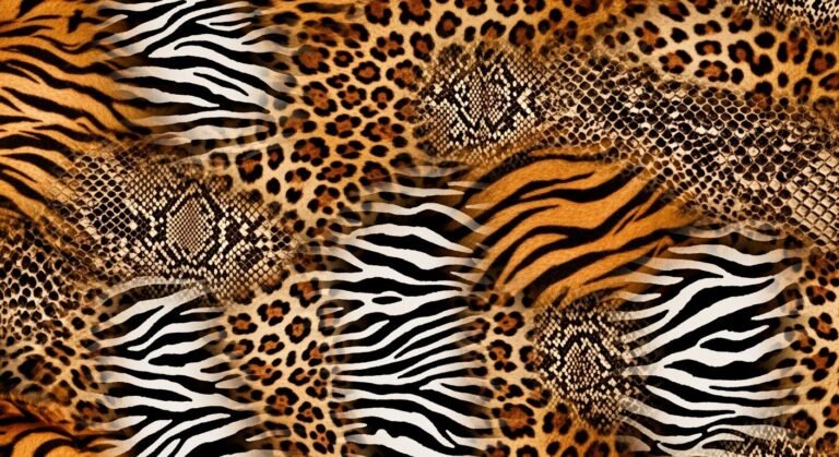 Animal print background image 4