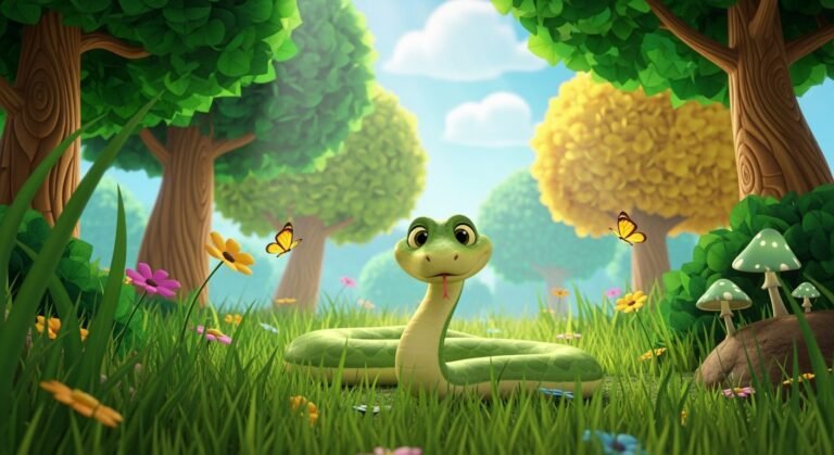 Animated snake background image 2