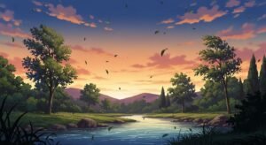 Anime background gif image 2
