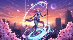 Anime phone background image 2