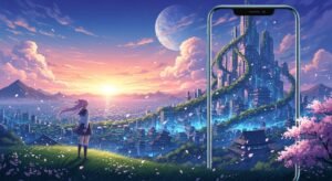Anime phone background image 3
