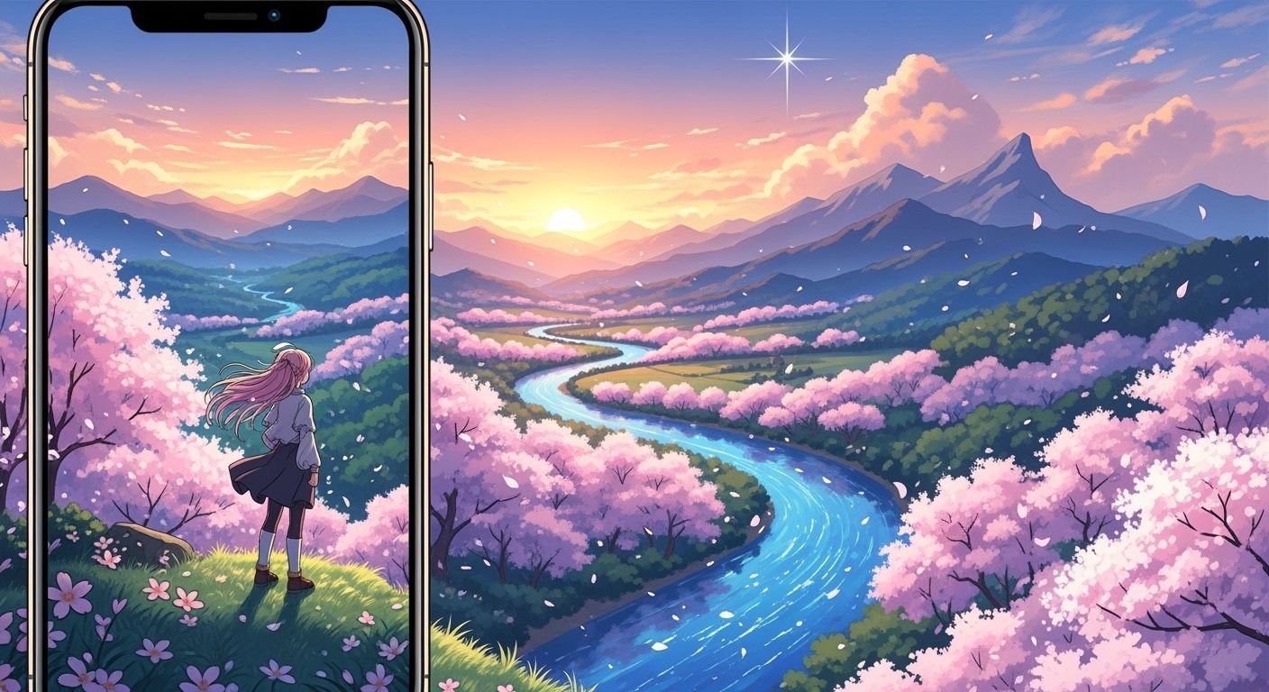 Anime phone background image 6