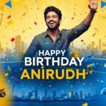 Anirudh ravichander happy birthday background image