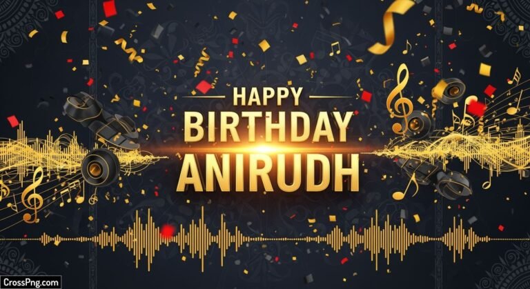 Anirudh ravichander happy birthday background image 2