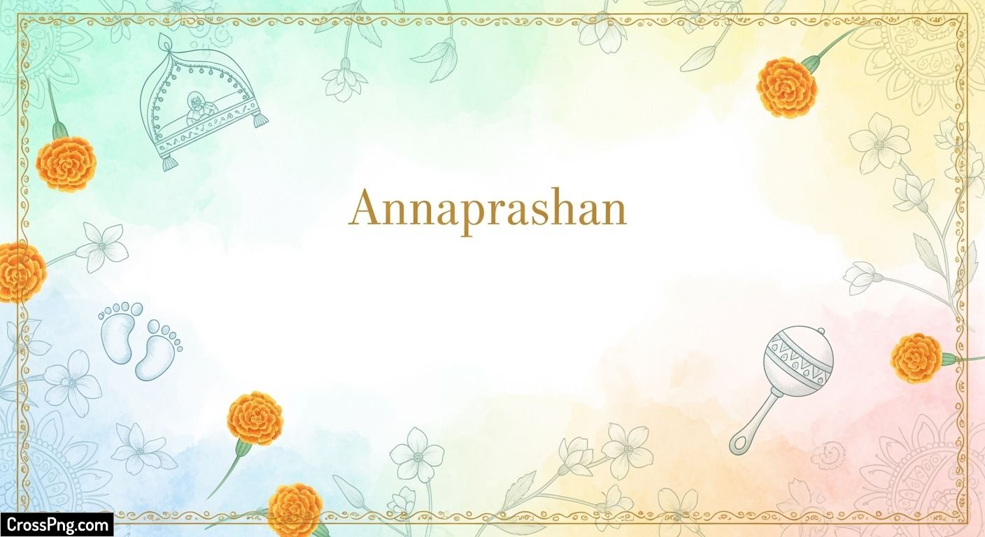 Annaprashan card background image 2