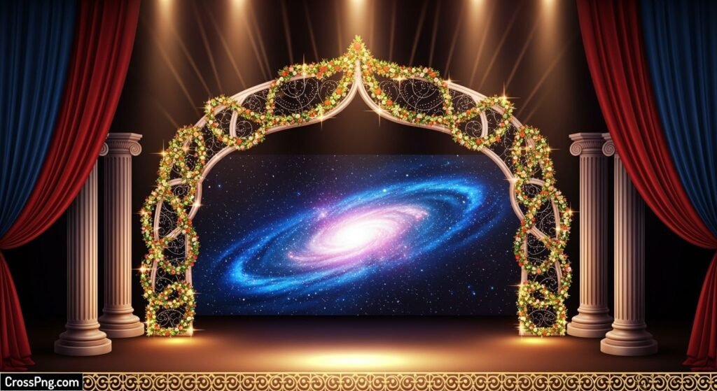 Annual day background hd image