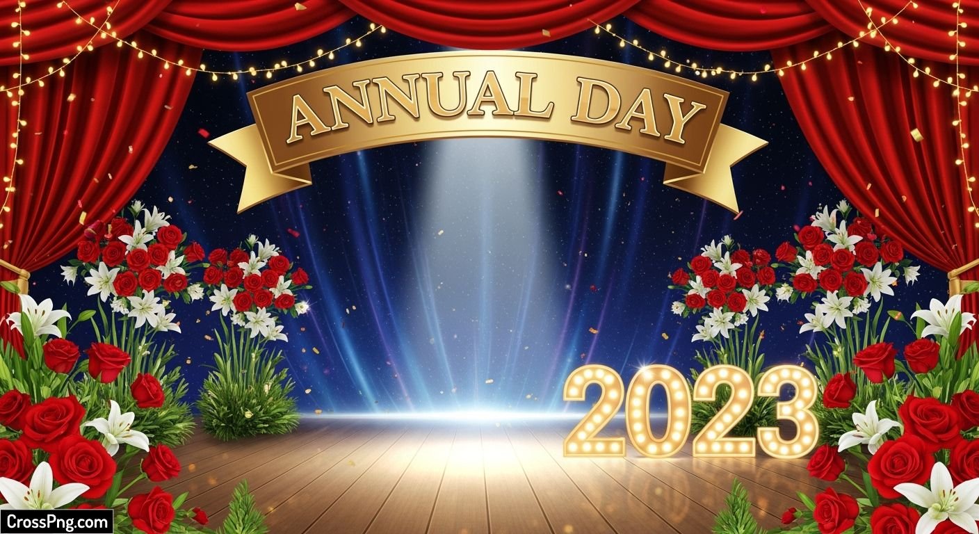 Annual day background image