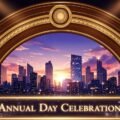 Annual day background design