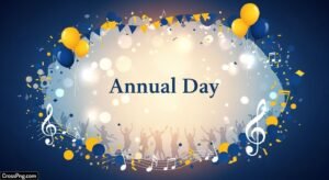 Annual day invitation background image