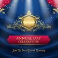 Annual day invitation card