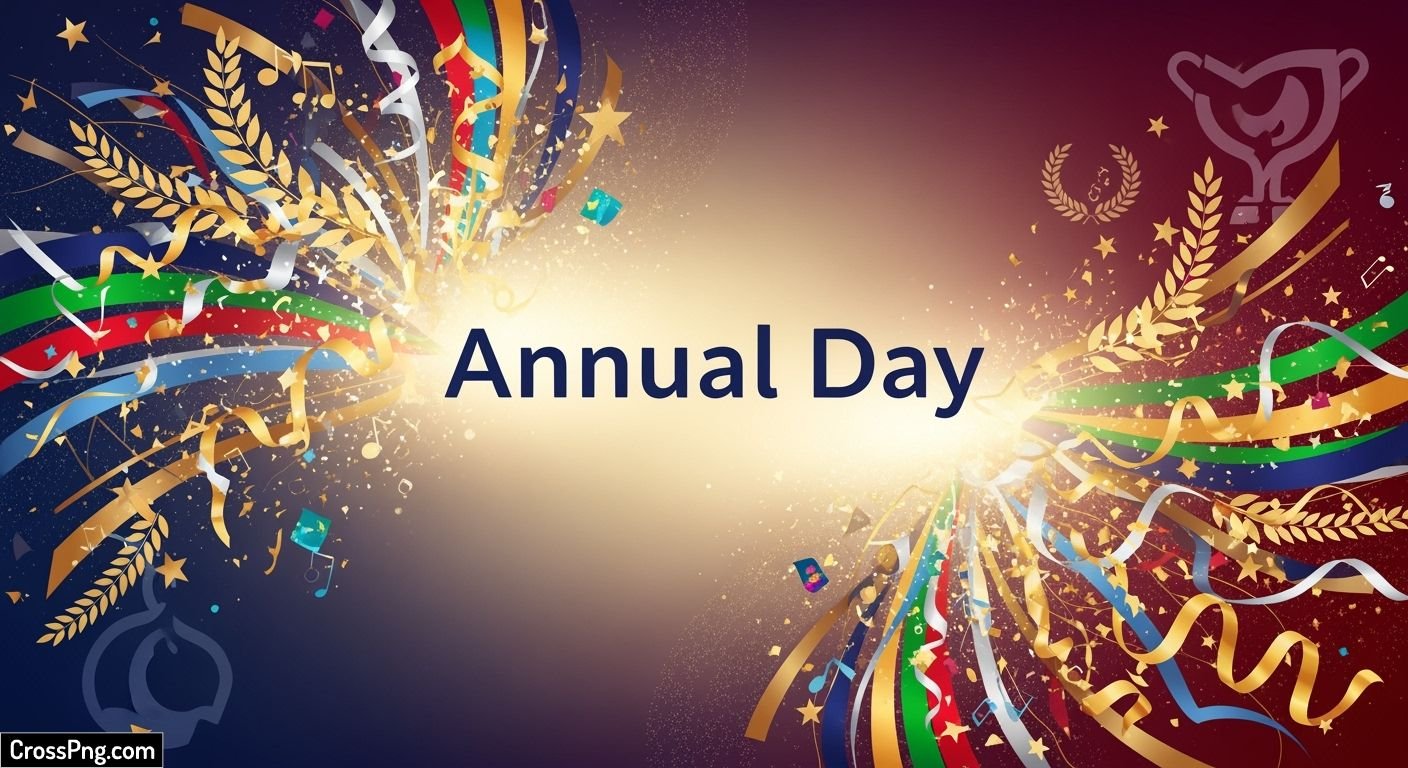 Annual day invitation background image