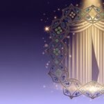 Annual day invitation card background design image