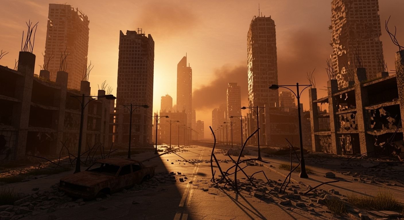 Apocalyptic background image