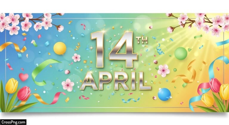April banner background hd image 2