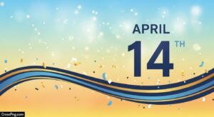April banner background hd image