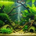 Aquarium background fish