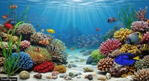 Aquarium background poster image 3