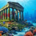 Aquarium background poster preserve