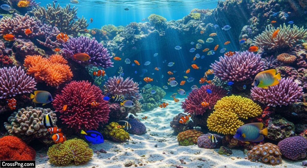 Aquarium background poster preserve image 3