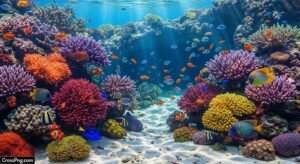 Aquarium background poster preserve image 3
