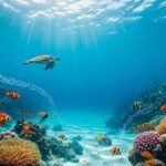 Aquatic background image