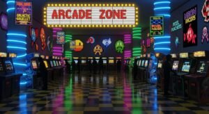 Arcade background image